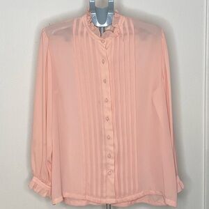 Elegant Pink Women's Blouse